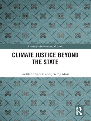 cover image of Climate Justice Beyond the State